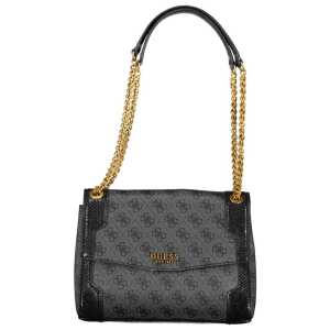 Guess Jeans Black Polyethylene Handbag