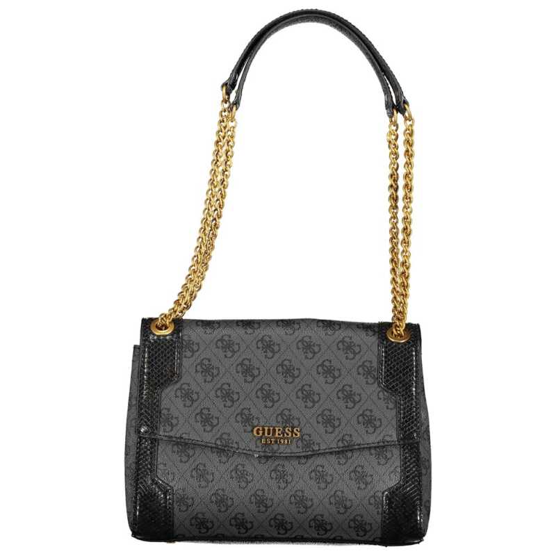 Guess Jeans Black Polyethylene Handbag, theFeinheit