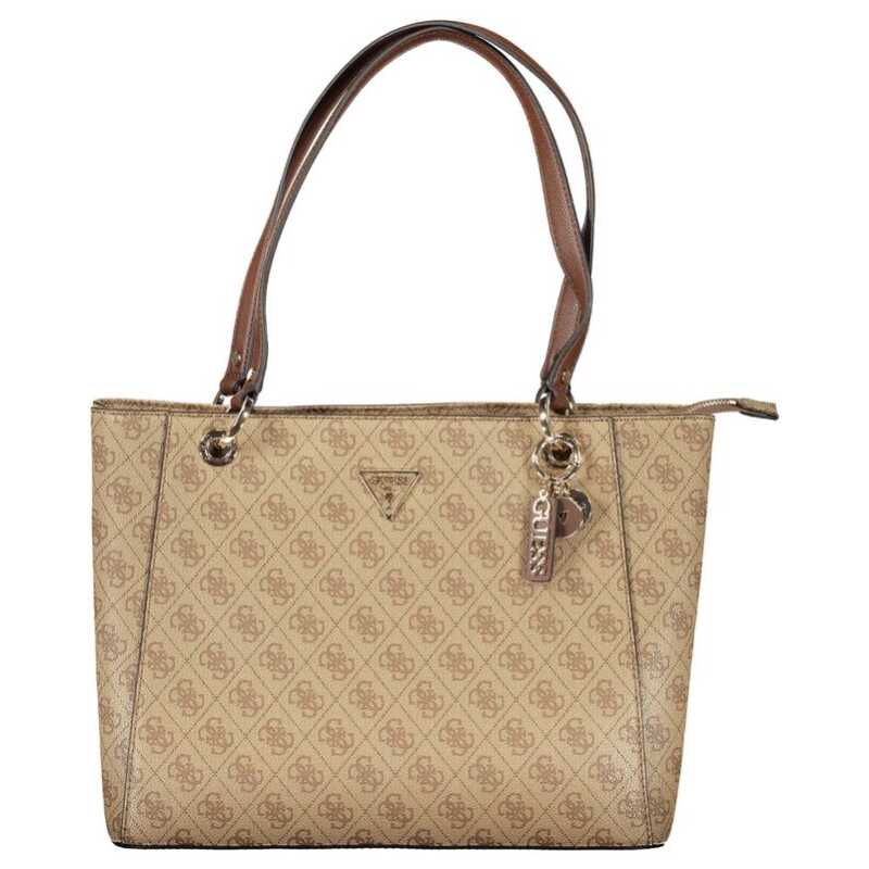 Guess Jeans Beige Polyethylene Handbag, theFeinheit