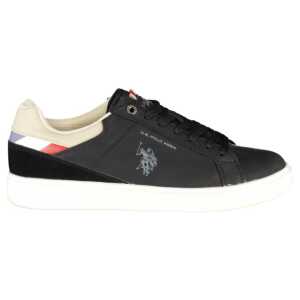 U.S. POLO ASSN. Black Polyester Sneaker