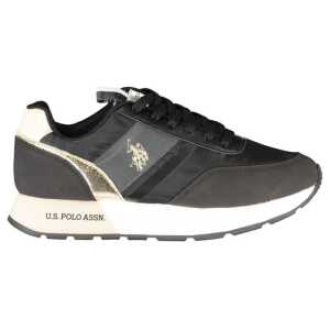 U.S. POLO ASSN. Black Polyester Sneaker