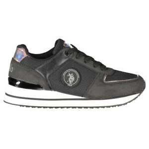 U.S. POLO ASSN. Black Polyester Sneaker