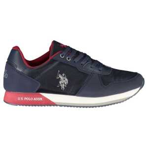 U.S. POLO ASSN. Blue Polyester Sneaker