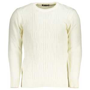 U.S. Grand Polo White Fabric Sweater