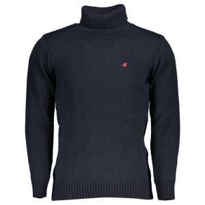 U.S. Grand Polo Blue Fabric Sweater