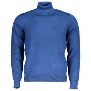 U.S. Grand Polo Blue Nylon Sweater
