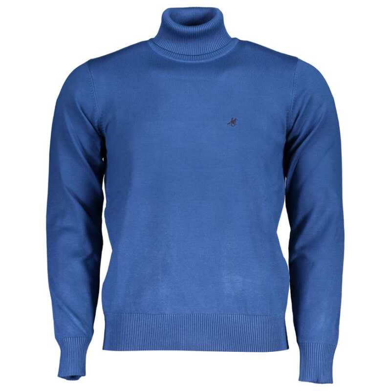 U.S. Grand Polo Blue Nylon Sweater, theFeinheit