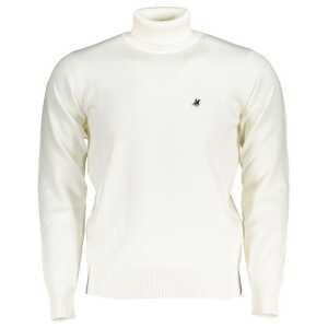 U.S. Grand Polo White Nylon Sweater