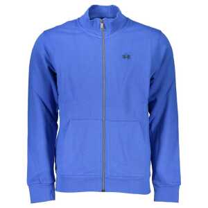 La Martina Blue Cotton Sweater
