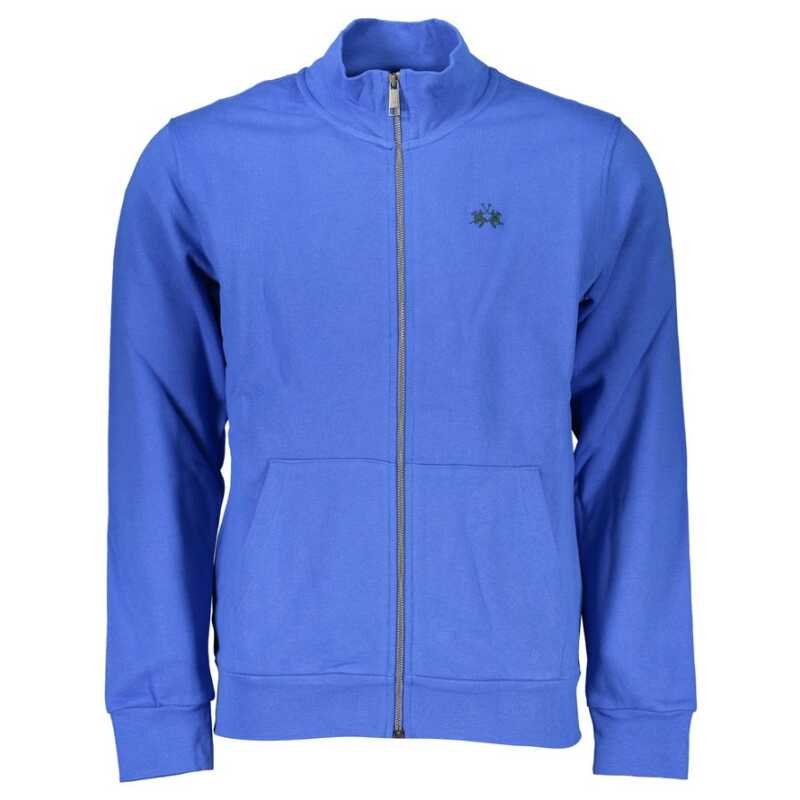 La Martina Blue Cotton Sweater, theFeinheit