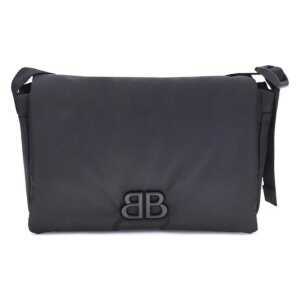 Balenciaga Nylon Monaco Shoulder Bag