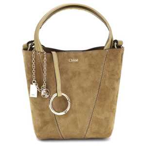 Chloé Suede Spin Handbag