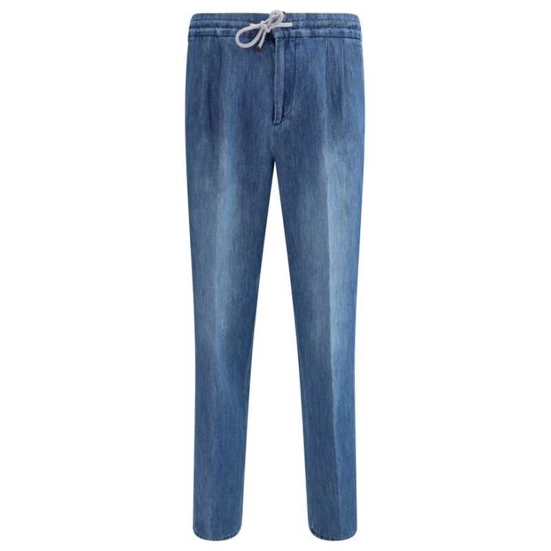 Brunello Cucinelli Jeans with drawstring waistband, theFeinheit