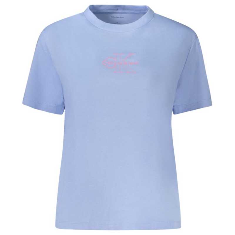 Calvin Klein Blue Cotton Tops &amp; T-Shirt, theFeinheit