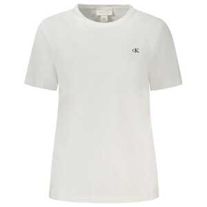 Calvin Klein White Cotton Tops & T-Shirt