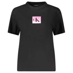 Calvin Klein Black Cotton Tops & T-Shirt