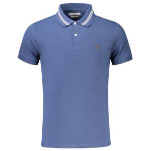 Guess Jeans Blue Cotton Polo Shirt