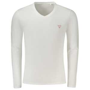 Guess Jeans White Cotton T-Shirt
