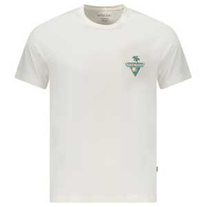 Guess Jeans White Cotton T-Shirt