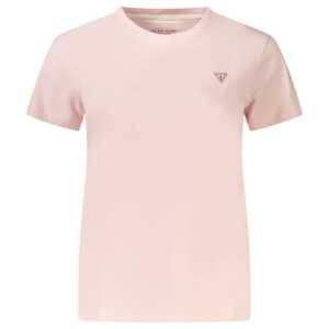 Guess Jeans Pink Cotton Tops & T-Shirt