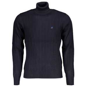 U.S. Grand Polo Blue Nylon Sweater