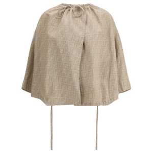 Fendi Oversize chambray Jacket