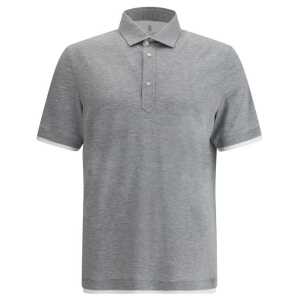 Brunello Cucinelli Silk Polo Shirt