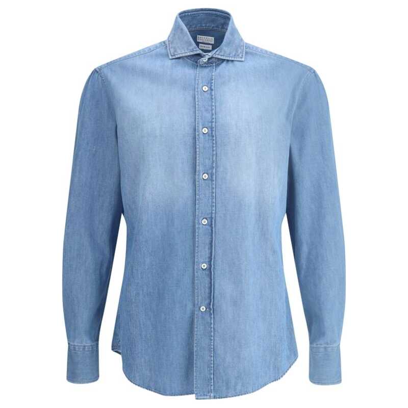 Brunello Cucinelli Denim Shirt, theFeinheit