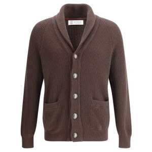 Brunello Cucinelli Ribbed Cardigan