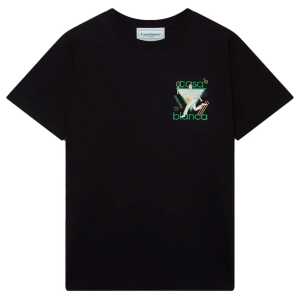 Casablanca Black Cotton T-Shirt