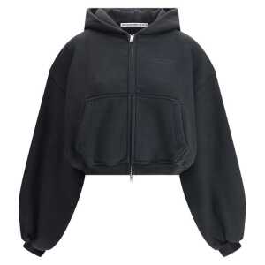 Alexander Wang Cropped zip-up Hoodie