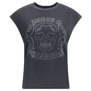 Zadig & Voltaire Skull strass T-Shirt