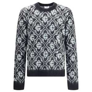 Casablanca Monogram Crew Sweater