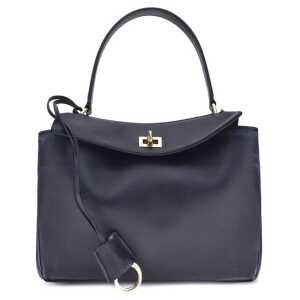 Balenciaga Rodeo Small Shoulder Bag in used-effect leather