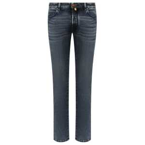 Jacob Cohen Blue Cotton Jeans & Pant
