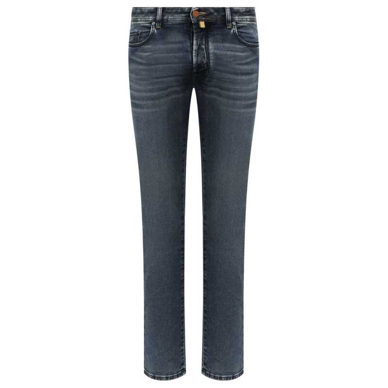 Jacob Cohen Blue Cotton Jeans &amp; Pant, theFeinheit