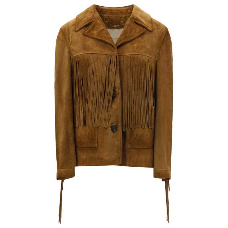 Golden Goose Suede Jacket with fringe, theFeinheit