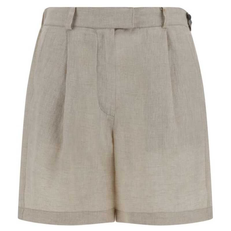 Brunello Cucinelli Linen Shorts, theFeinheit