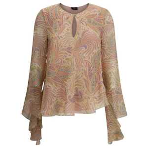 Etro Paisley print silk Blouse
