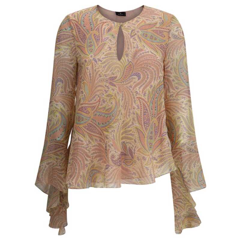 Etro Paisley print silk Blouse, theFeinheit