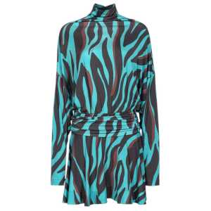 PINKO Green Viscose Dress