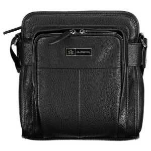 La Martina Black Polyethylene Shoulder Bag
