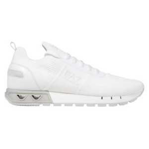 EA7 Emporio Armani White Synthetic Sneaker