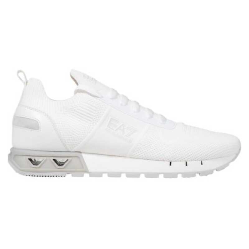 EA7 Emporio Armani White Synthetic Sneaker, theFeinheit