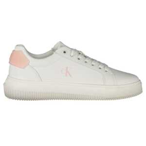 Calvin Klein White Leather Women Sneaker