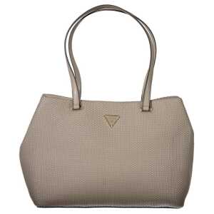 Guess Jeans Beige Polyethylene Women Handbag