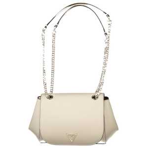 Guess Jeans White Polyethylene Handbag