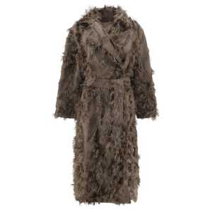 Brunello Cucinelli Coat with fur details
