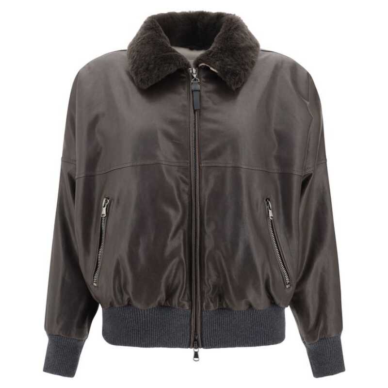 Brunello Cucinelli Leather Jacket, theFeinheit