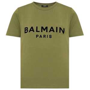 Balmain Green Cotton Tops & T-Shirt